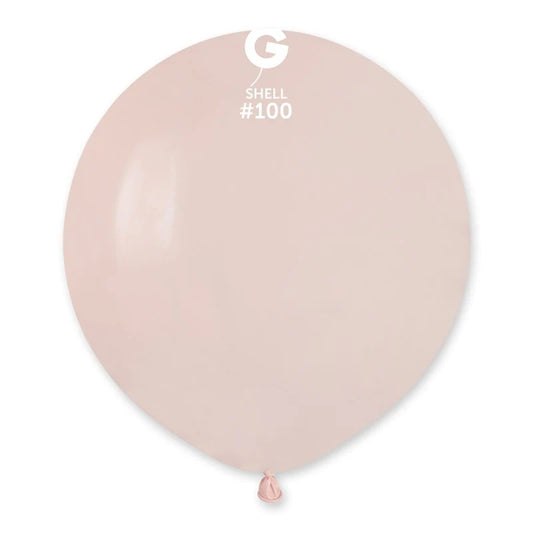 Solid Balloon Shell G150-100 | 25 balloons per package of 19'' each | Gemar Balloons USA