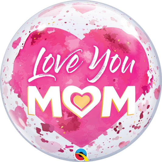 22" Love You Mom Pink Bubble - (Single Pack) 82542