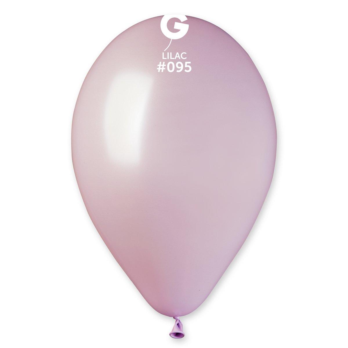 Metallic Balloon Lilac GM110-095.   12 inch - Lift balloons 