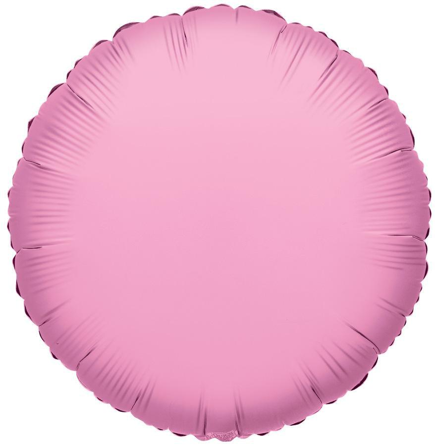 Solid Round Baby Pink Single Pack 18 inch - Lift balloons 