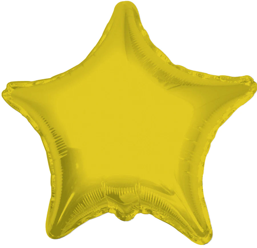 Star Gold Shaped 4" Flat 34014-04