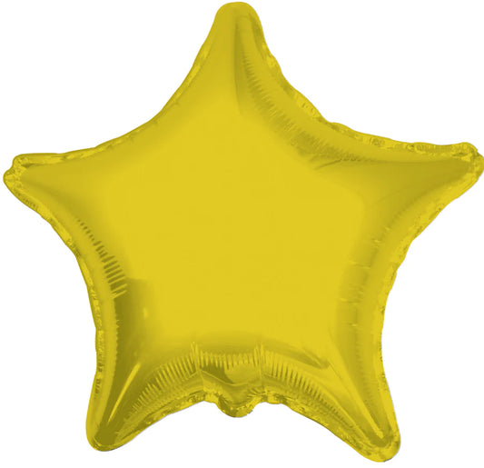 Star Gold Shaped 4" Flat 34014-04