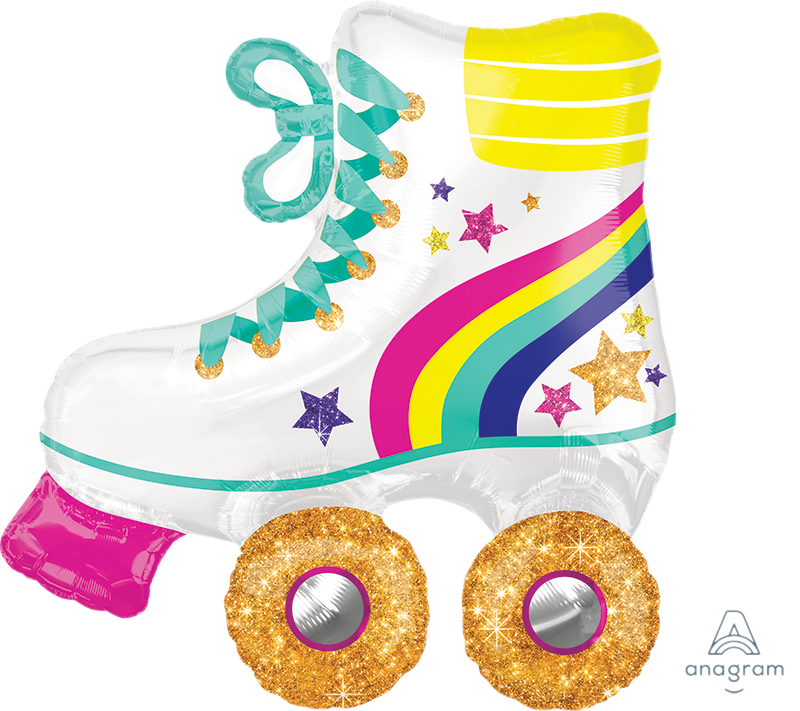 30" Sparkling Roller Skate