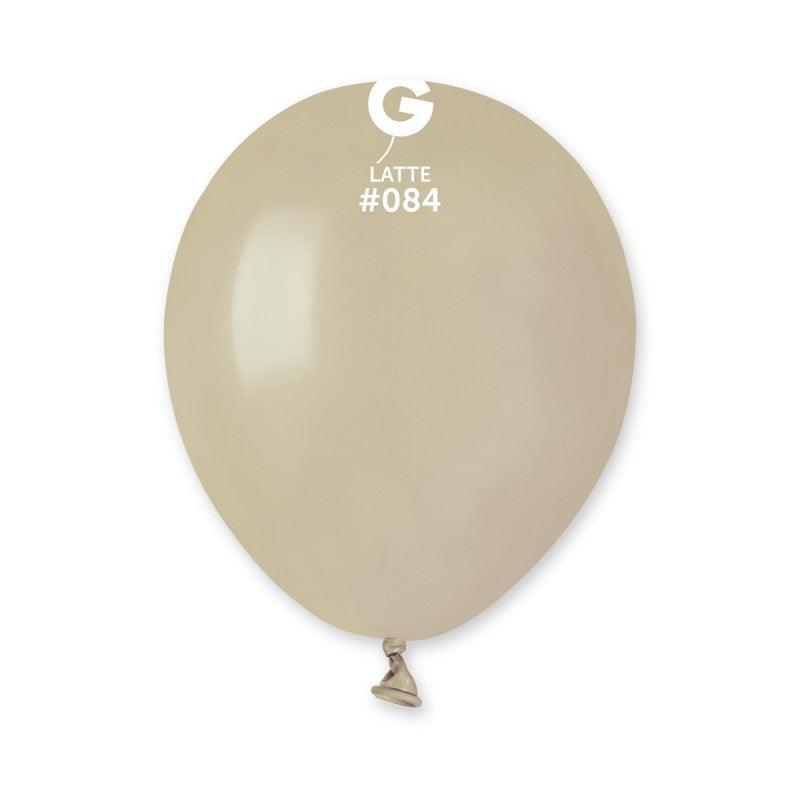 Solid Balloon Latte A50-084   5 inch - Lift balloons 