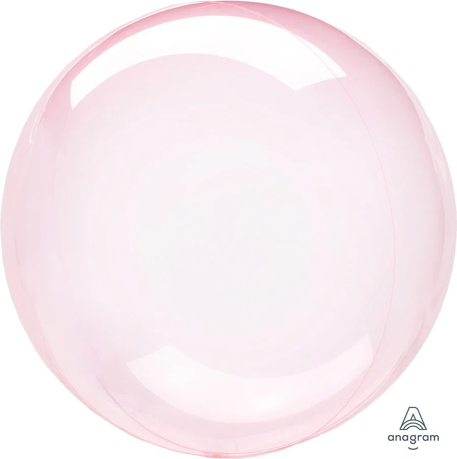 Bubble Crystal Clearz Dark Pink 18" - (Single Pack). 8284811 - Lift balloons 