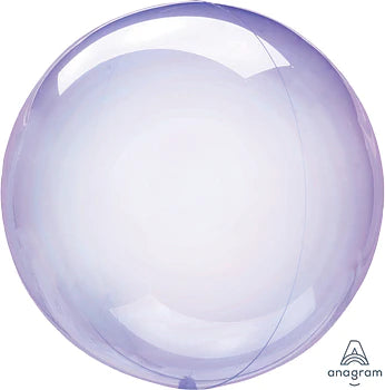 Bubble Crystal Clearz Purple 18" - (Single Pack). 8285111 - Lift balloons 