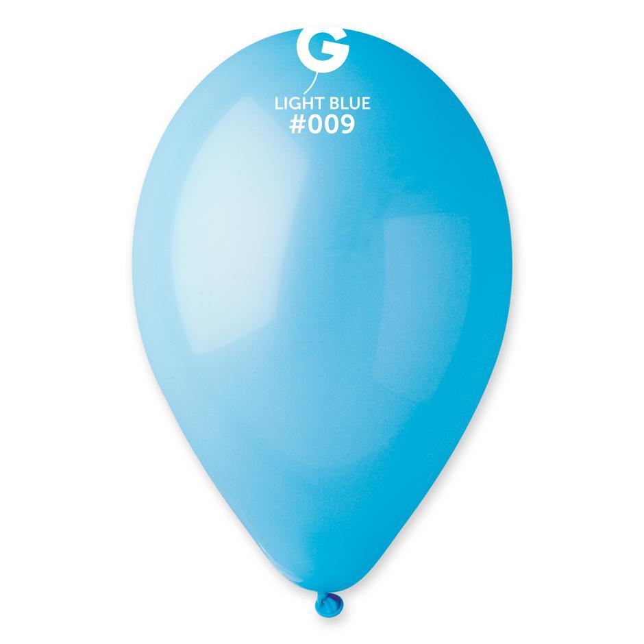 Solid Balloon Light Blue G110-009   12 inch - Lift balloons 