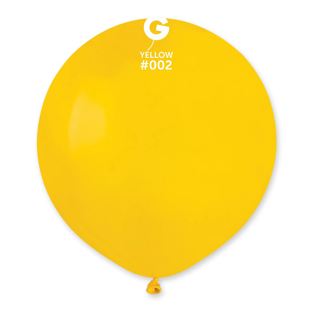 Solid Balloon Yellow G150-002    19 inch - Lift balloons 