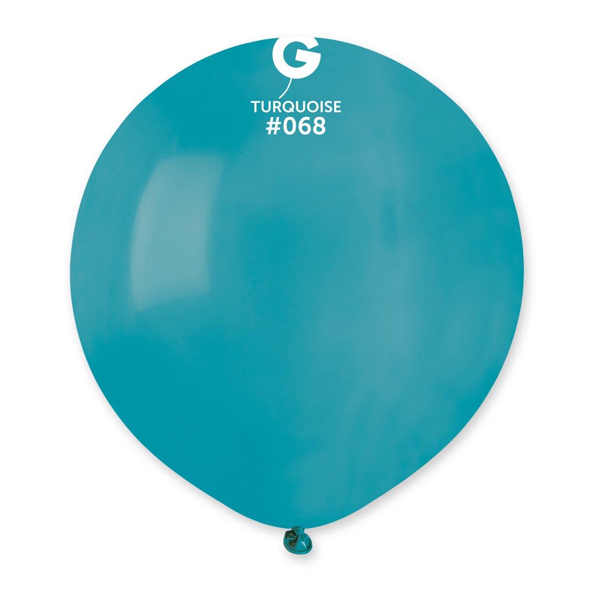 Solid Balloon Turquoise G150-068    19 inch - Lift balloons 