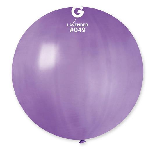 Solid Balloon Lavender G30-049   31 inch - Lift balloons 