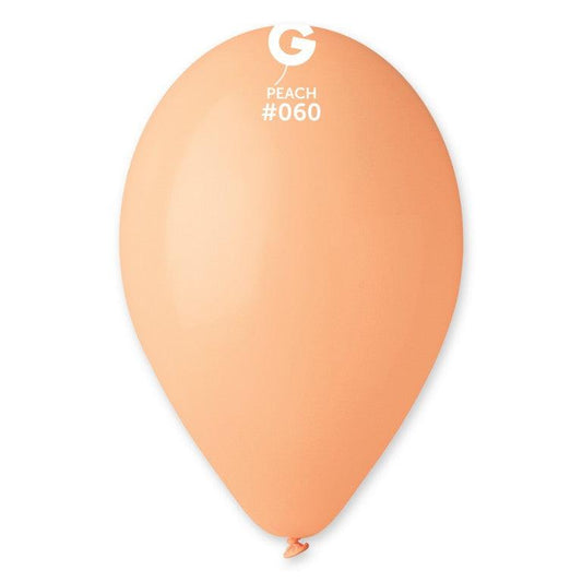 Solid Balloon Peach G110-060  12 inch - Lift balloons 