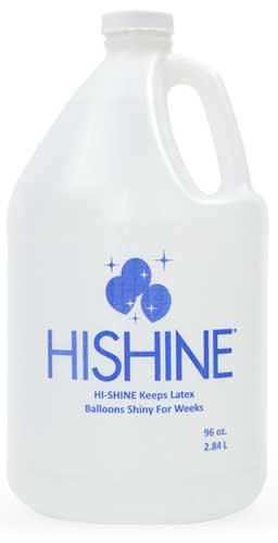 Hi-Float Hi-Shine 96 Oz Refill Bottle - Lift balloons 