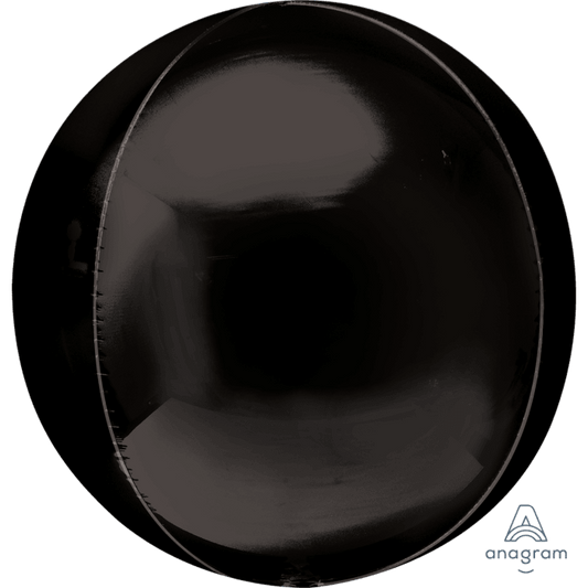 Black Jumbo Orbz 21 inch - Lift balloons 