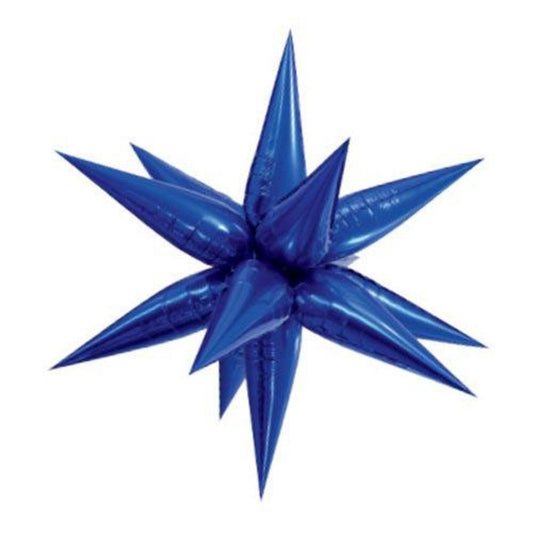 Starburst 3D Royal Blue. 40 Inch - Lift balloons 