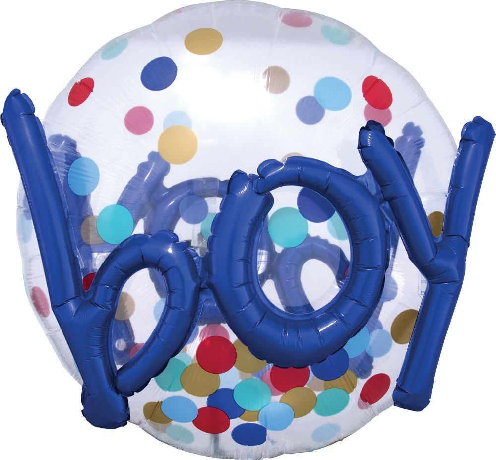 It's A Boy Confetti Dots 36" - (Single Pack). 3799001