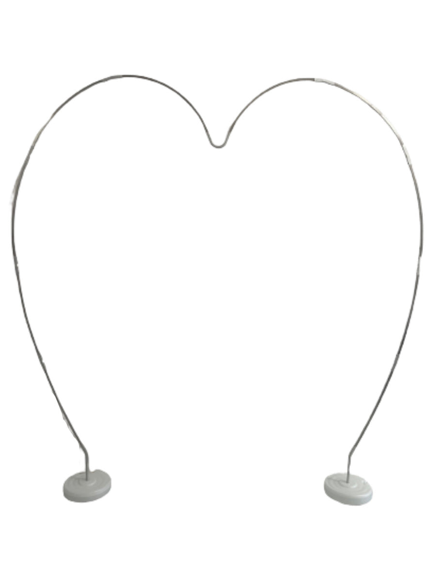 B456 Balloon Heart Arch Frame