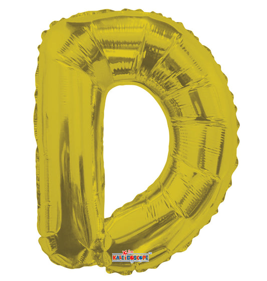 Letter D Gold 14" - (Single Pack). 35071-14