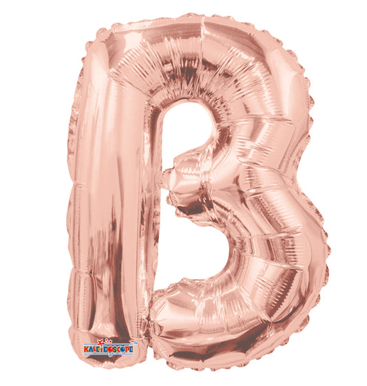 Letter B Rose Gold 14″ - (Single Pack). 15651-14