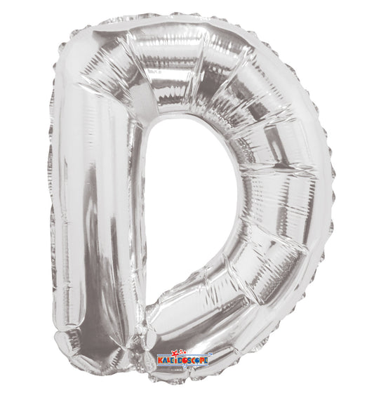 Letter D Silver 14" - (Single Pack). 34896-14