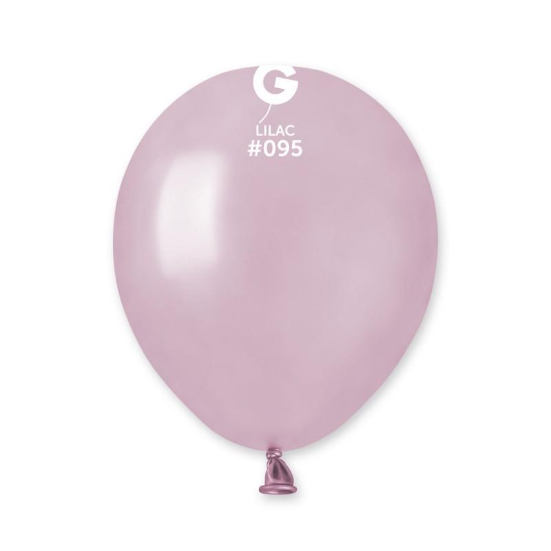 Metallic Balloon Lilac 050-095.  5 inch - Lift balloons 