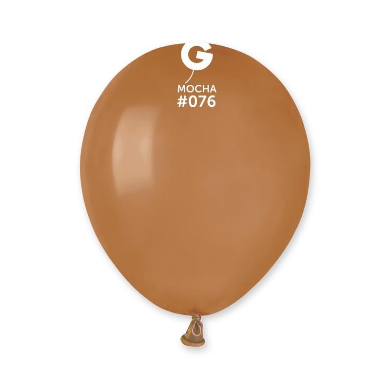 Solid Balloon Mocha A50-076 5 inch - Lift balloons 