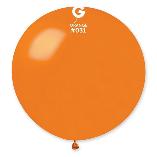 Metallic Balloon Orange GM30-031    31 inch - Lift balloons 