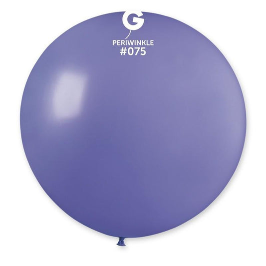 Solid Balloon Periwinkle G30-075    31 inch - Lift balloons 